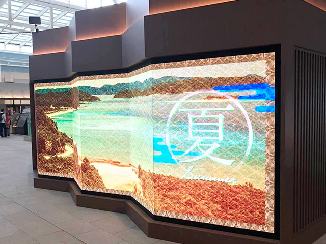 機場LED顯示屏案例